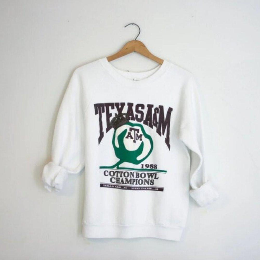 Retro Texas A&M 1988 Cotton Bowl Champions Sweatshirt